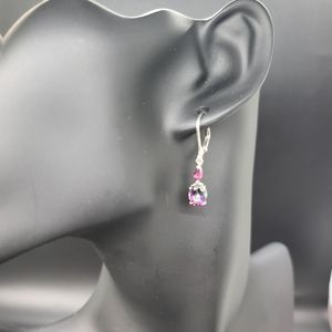 BBJ 925 Mystic Topaz Earrings.